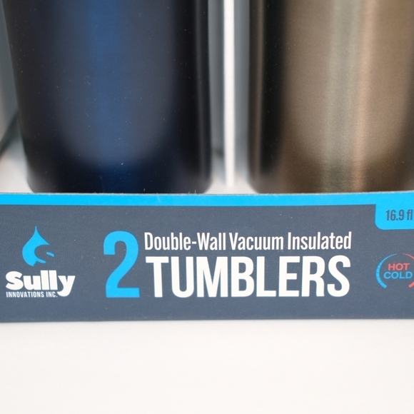 New! Tumblers Double Wall Insulated Hot Cold Travel Cups Gift Pack - Picture 2 of 5